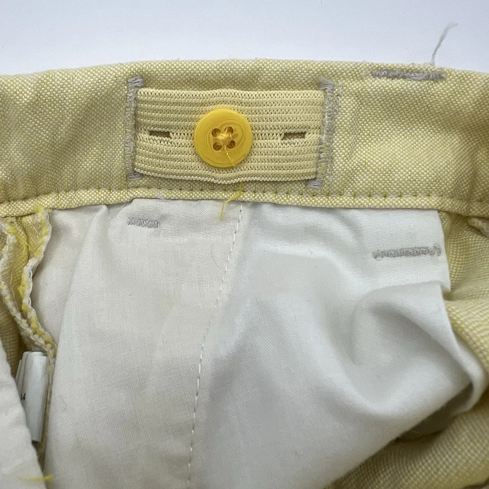 Polo‎ Ralph Lauren Boys Embroidered Colored Pony Yellow Preppy Shorts Size 5